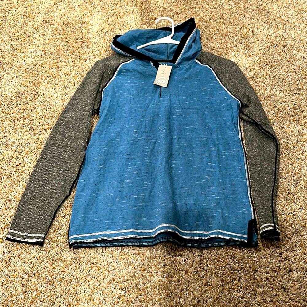BKE boys size 10/12 hooded shirt